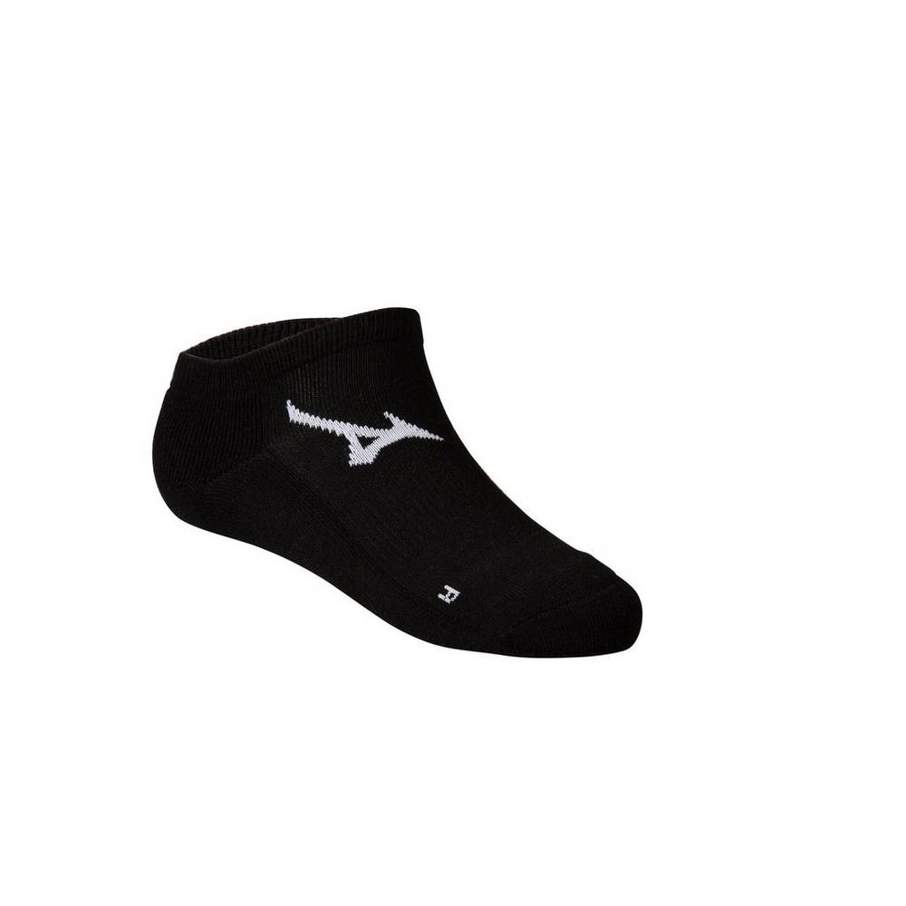 Mizuno Men's RUNBIRD® No Show Socks Black (370266-YRN)